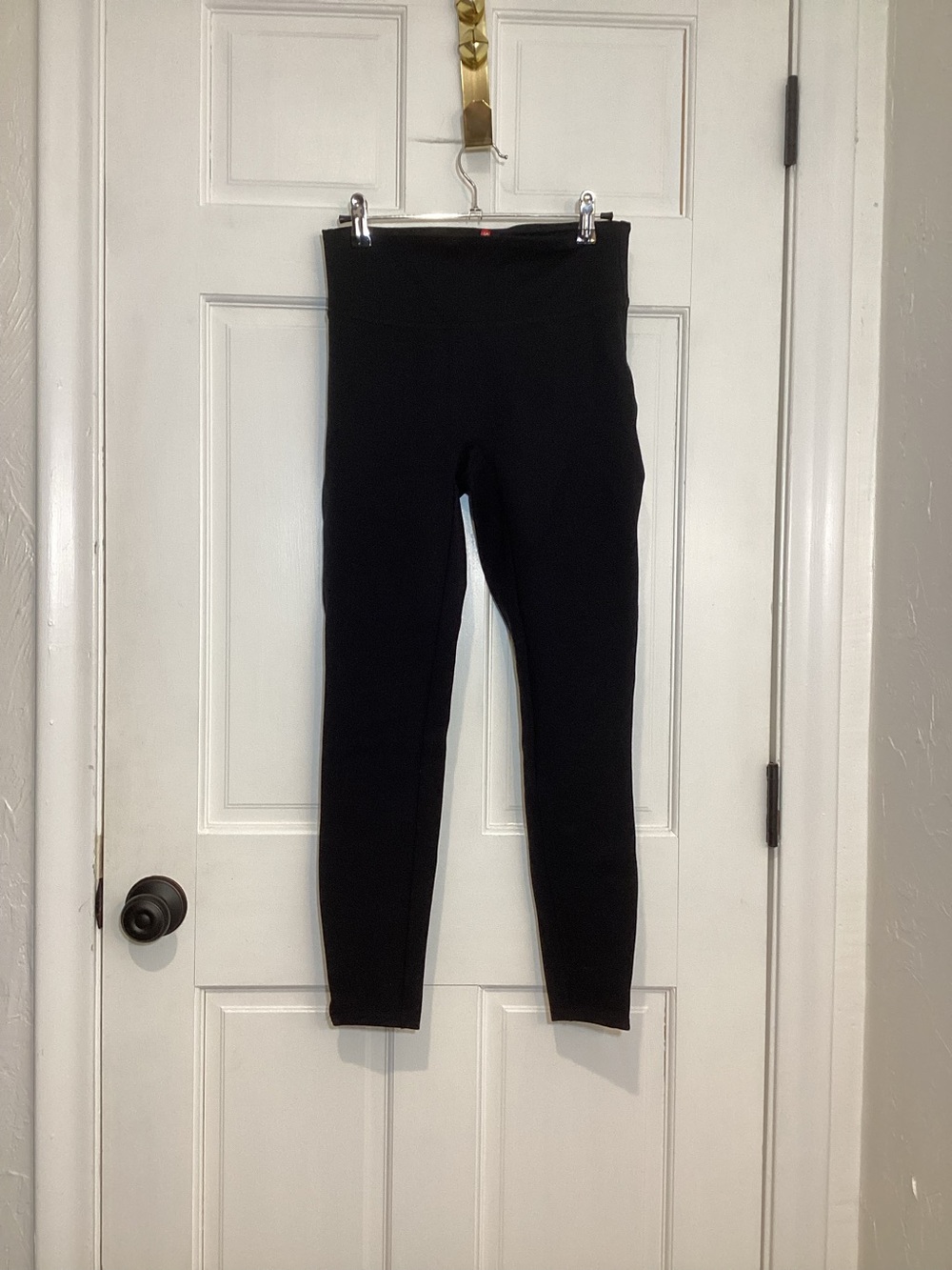 SPANX Black ponte Ankle Leggings size S